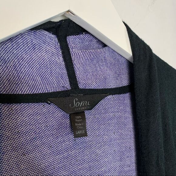 Soma amazingly soft printed waterfall style cardigan - Picture 3 of 6